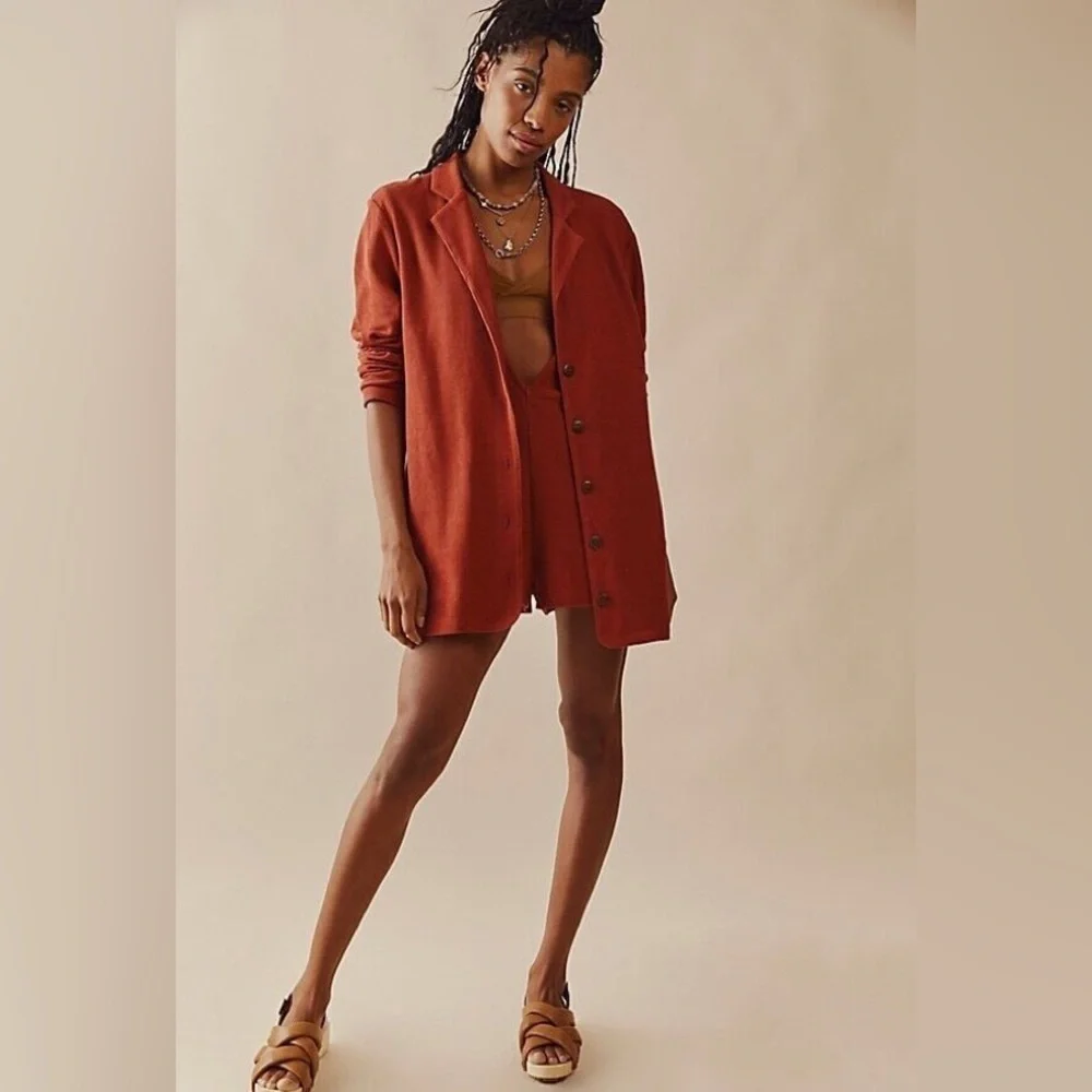 Free People Lizzie Blazer Romper